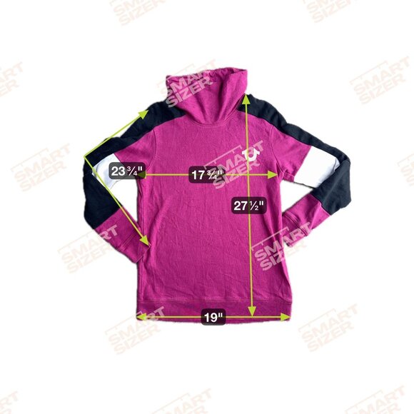 True‎ Religion Womens Pink Black Colorblock Sweatshirt Cotton M Front Logo Bling - Picture 2 of 8